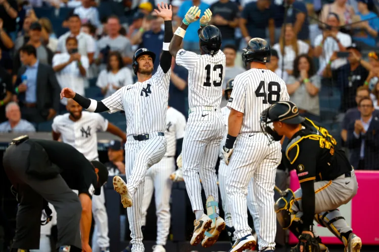 Yankees and Pirates rained out, to play a day-night doubleheader today